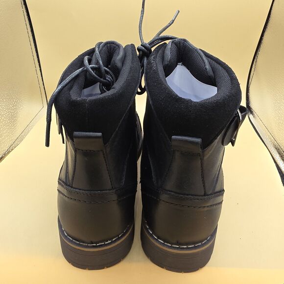 Men's Casual Boots Motorcycle Combat Ankle Dress Boots Size 11 - Picture 6 of 9